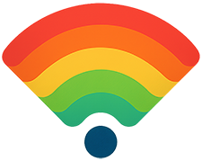 Wifi Net Heat Map Logo